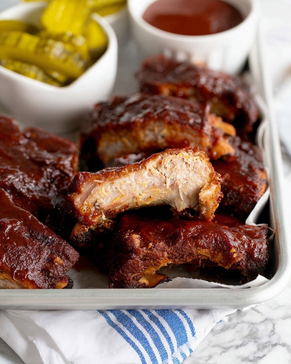 Light Brown Rib Baked Baby Back Ribs with Dry Rub | Juicy, Tender & Flavorful