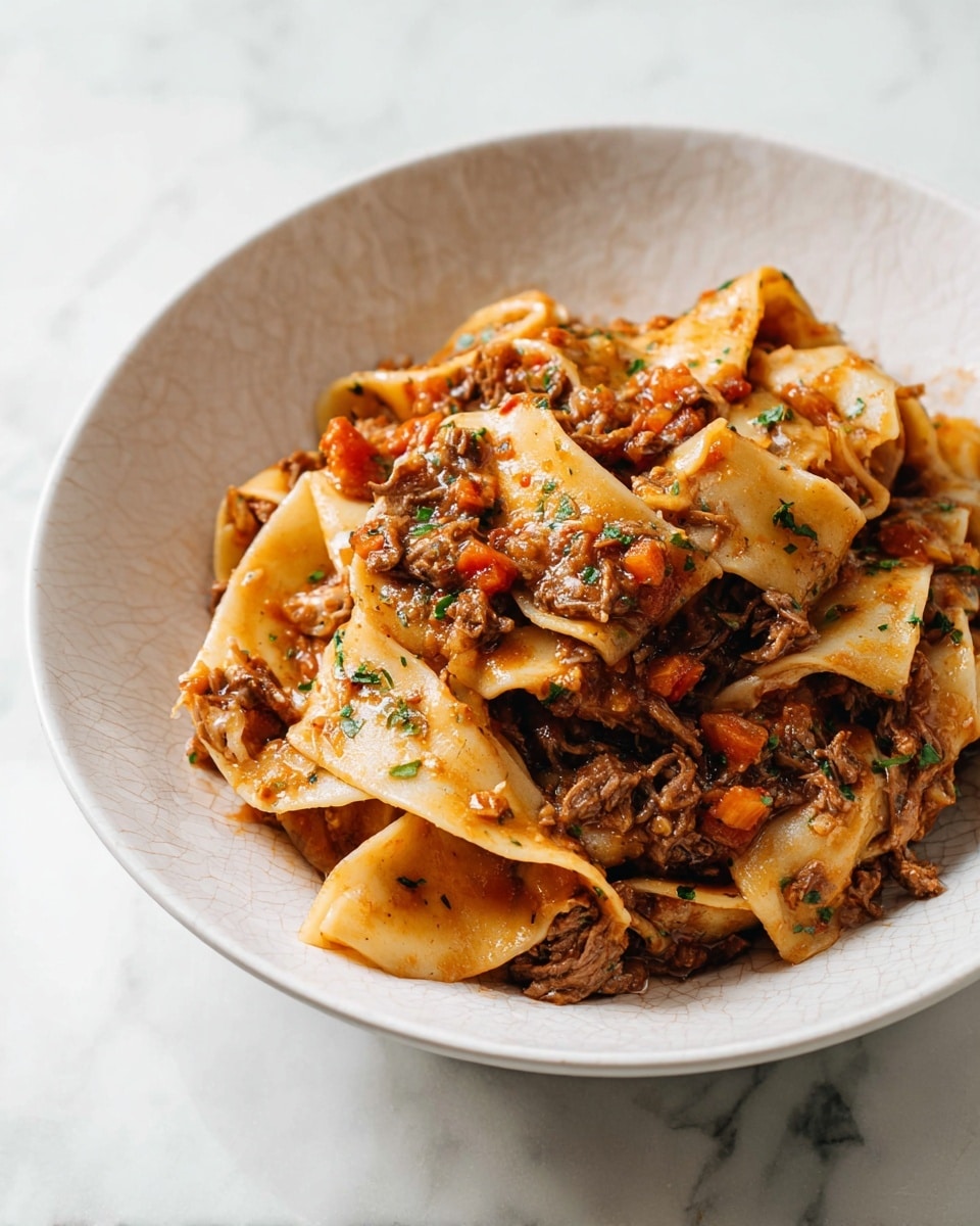 Beef Short Rib Ragu with Pappardelle | Irresistible Comfort Food