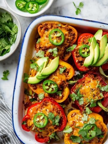 Southwest Style Stuffed Peppers Recipe