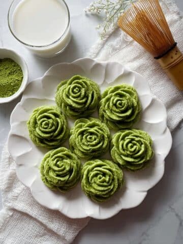 Matcha Butter Cookies Recipe